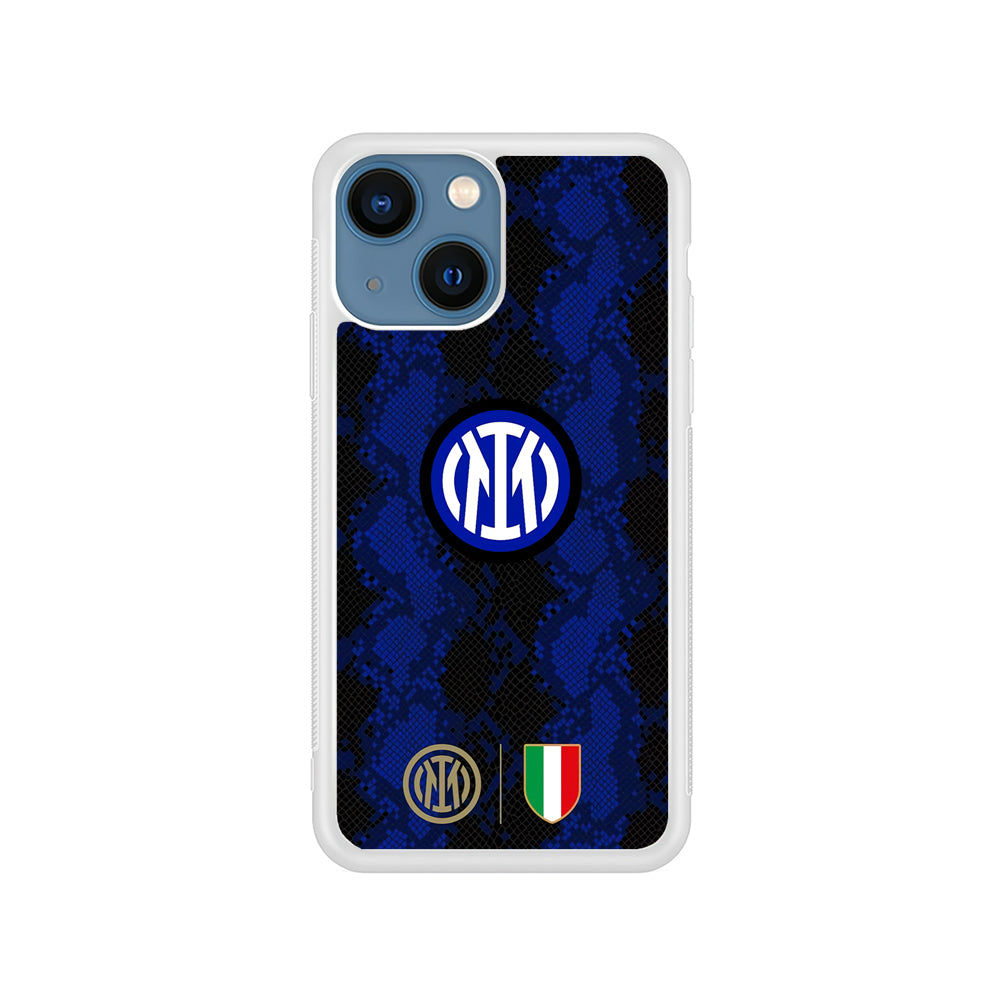 Internazionale Milano Pattern Jersey iPhone 14 Case