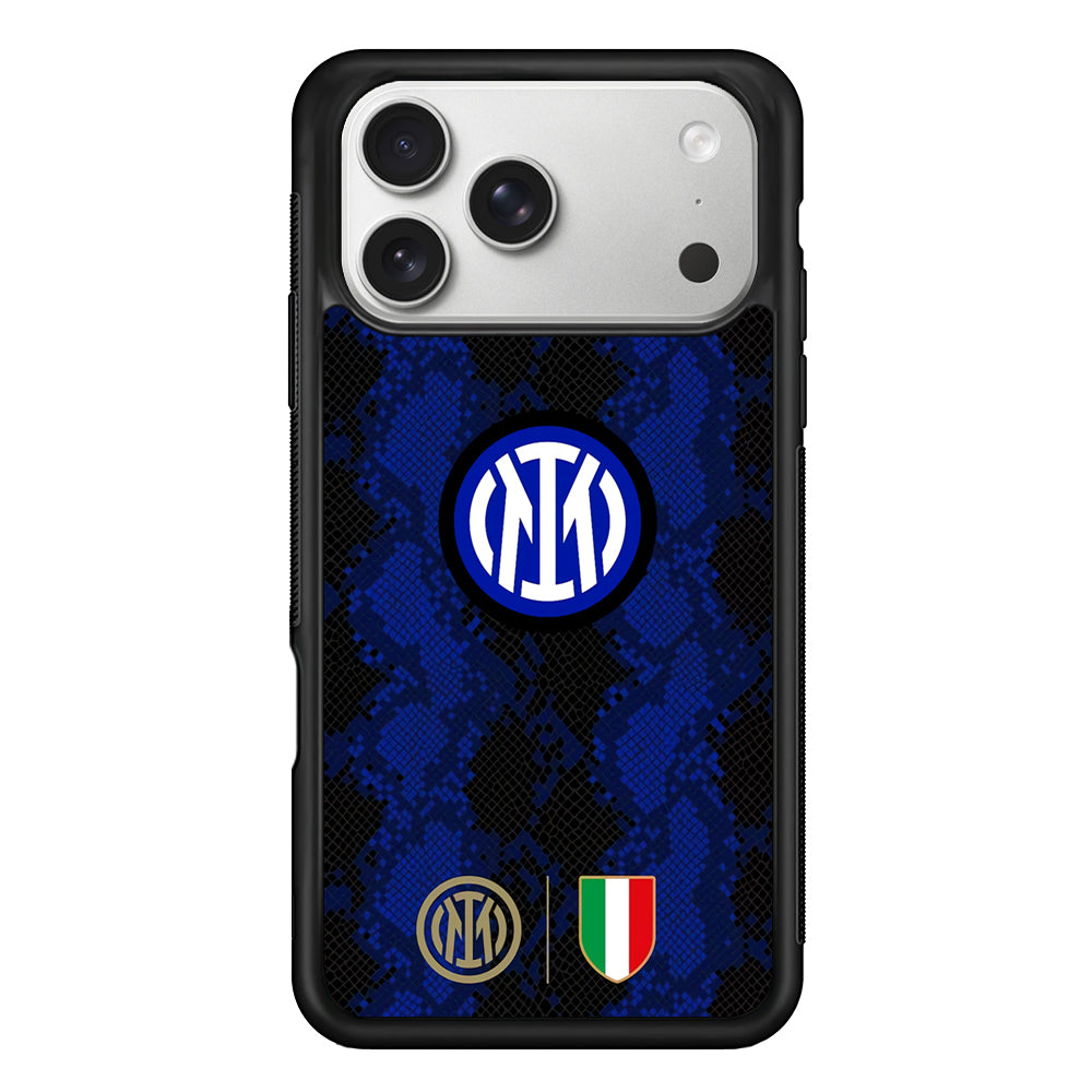 Internazionale Milano Pattern Jersey iPhone 17 Pro Case