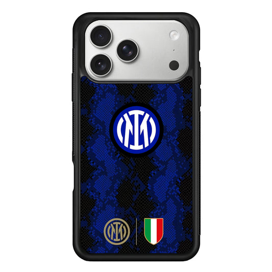 Internazionale Milano Pattern Jersey iPhone 17 Pro Case