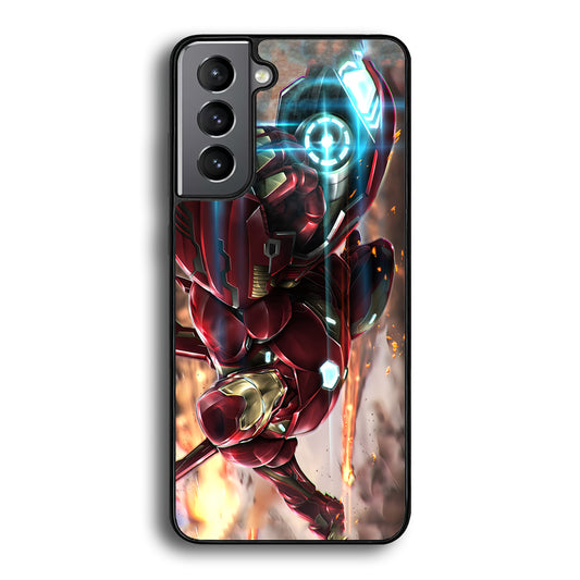 Iron Man Keep The Laser On Samsung Galaxy S21 Plus Case - Carneyforia