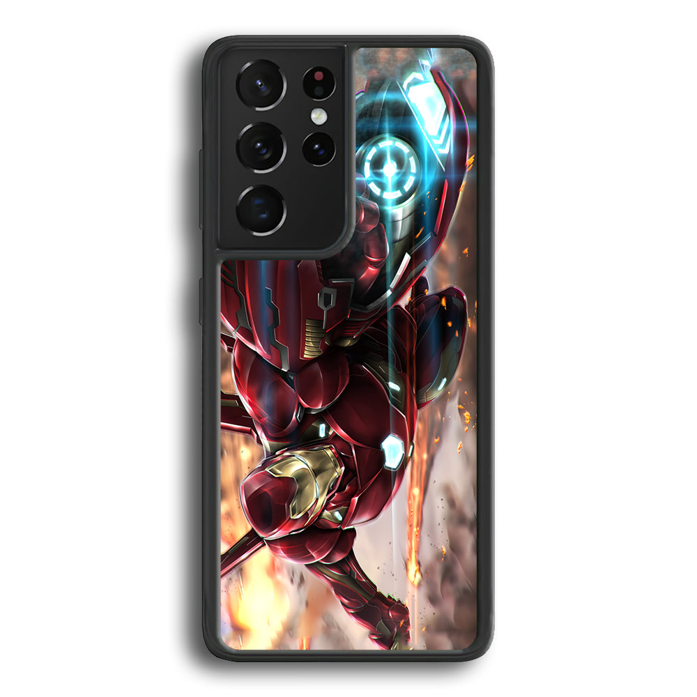 Iron Man Keep The Laser On Samsung Galaxy S21 Ultra Case