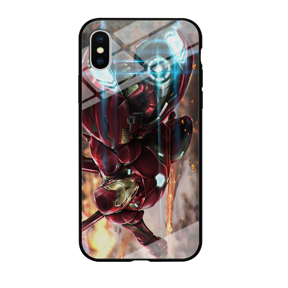 Iron Man Keep The Laser On iPhone XS Case