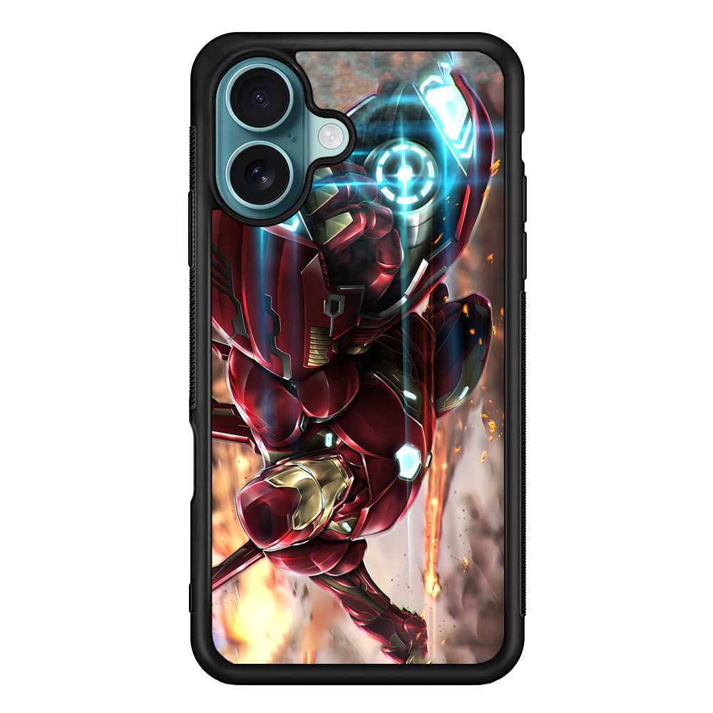 Iron Man Keep The Laser On iPhone 16 Plus Case