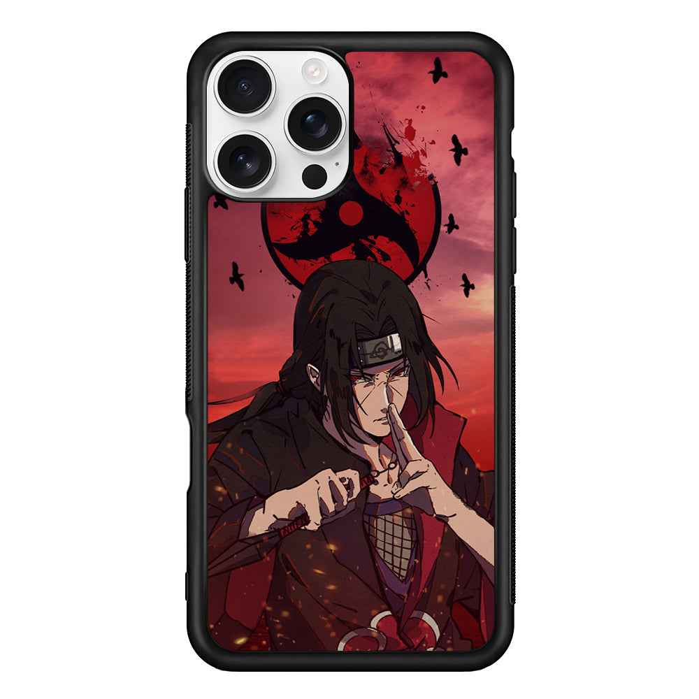 Itachi Blood Eye iPhone 16 Pro Max Case