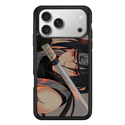 Itachi The Sword on Anbu iPhone 17 Pro Case