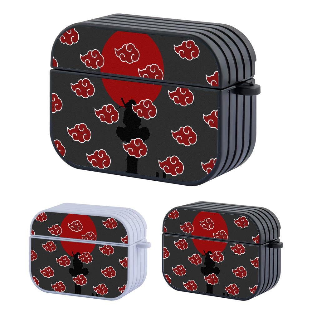 Itachi Uchiha Silhouette Symbol Apple Airpods Pro Case