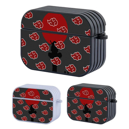 Itachi Uchiha Silhouette Symbol Apple Airpods Pro Case