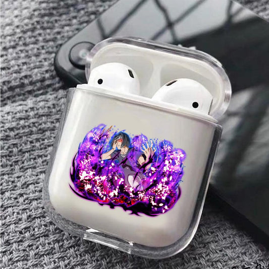 Itachi Pain of Uchiha Apple Airpods Clear Case