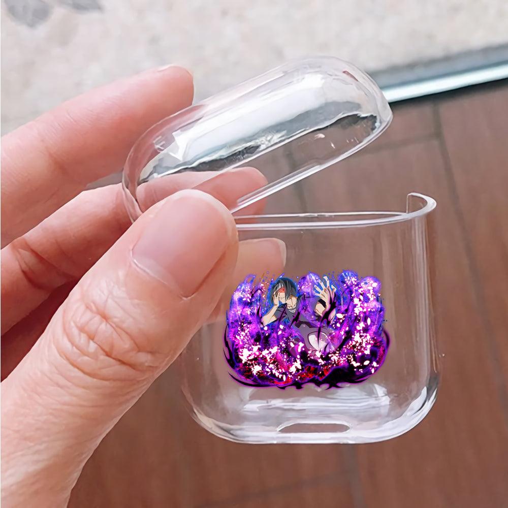 Itachi Pain of Uchiha Apple Airpods Clear Case