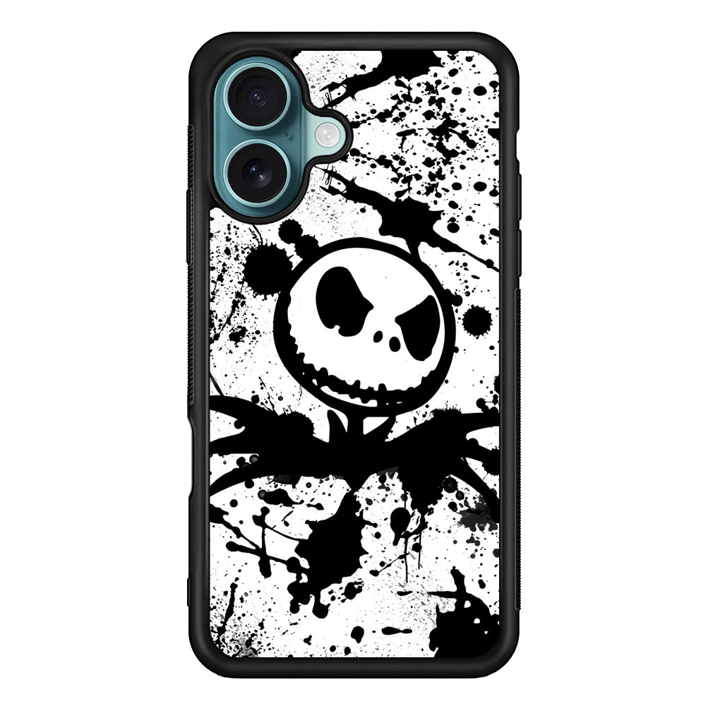 Jack Skellington Art iPhone 16 Plus Case