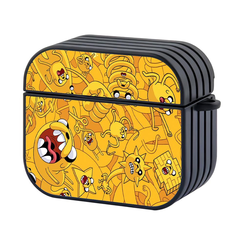 Jake the Dog Adventure Time Apple Airpods 4 Case Black