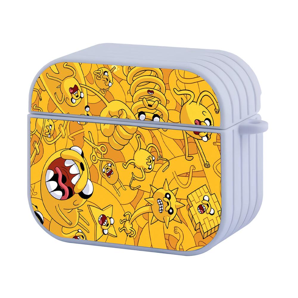 Jake the Dog Adventure Time Apple Airpods 4 Case White