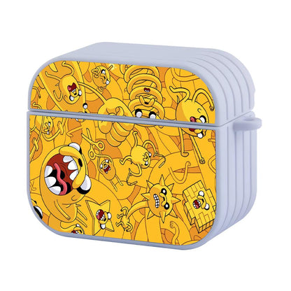Jake the Dog Adventure Time Apple Airpods 4 Case White