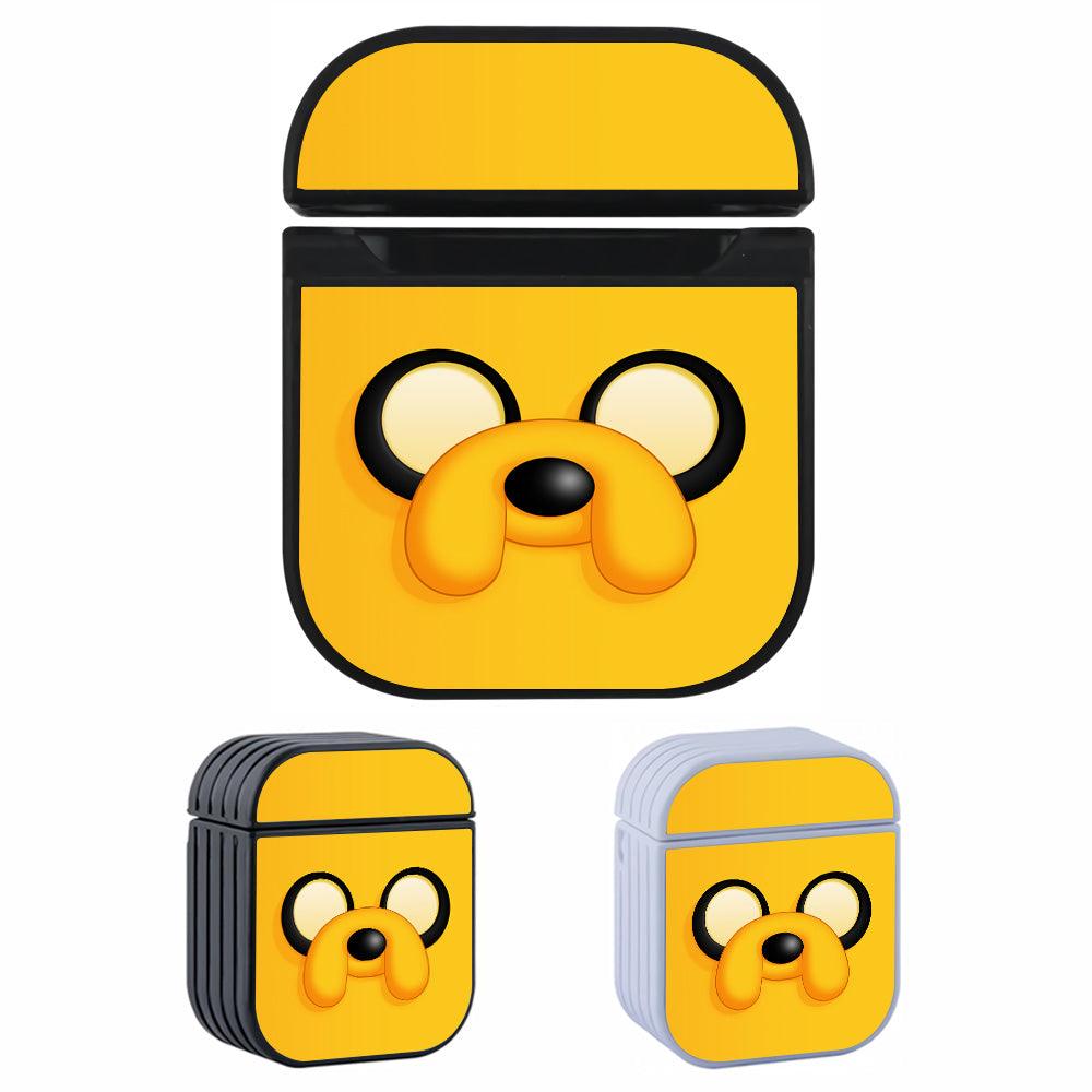 Jake the Dog Face Adventure Time Apple Airpods Case