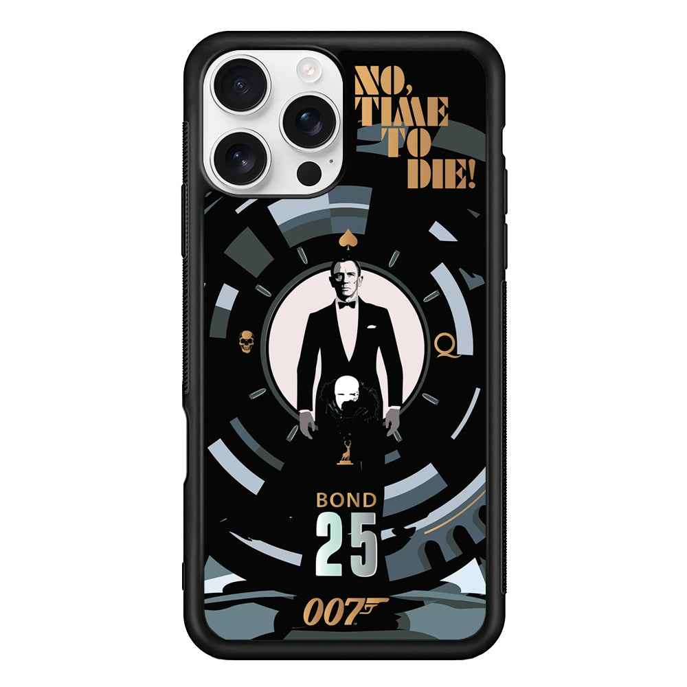 James Bond Poster of No Time To Die iPhone 16 Pro Max Case