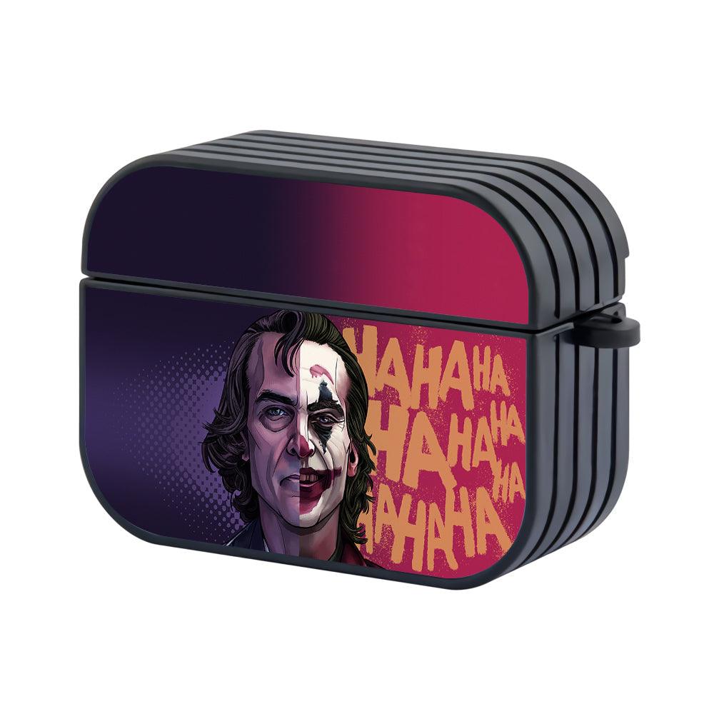 Joaquin Phoenix Joker Apple Airpods Pro Case Black