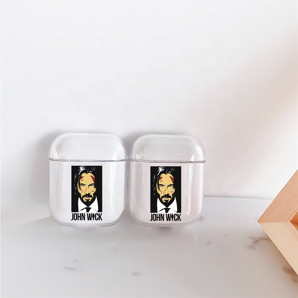 John Wick in Frame Apple Airpods Case