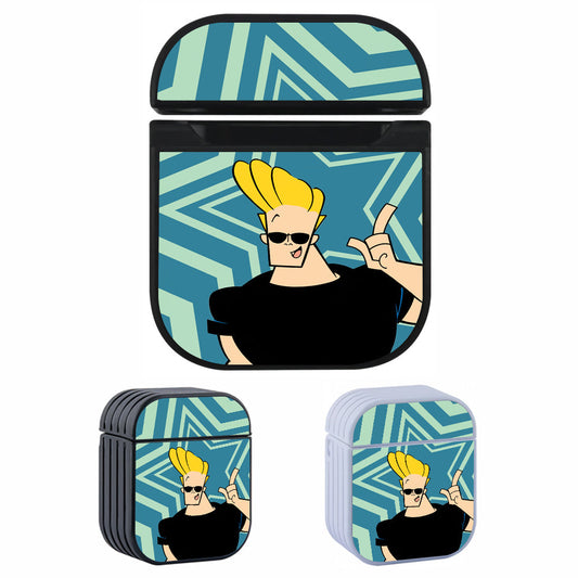 Johnny Bravo Star Apple Airpods Case