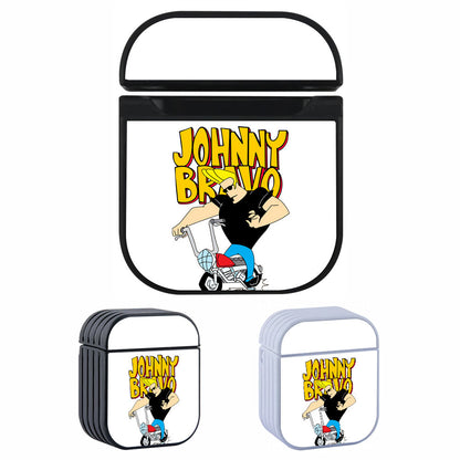 Johnny Bravo Style With Motorcycle Apple Airpods Case