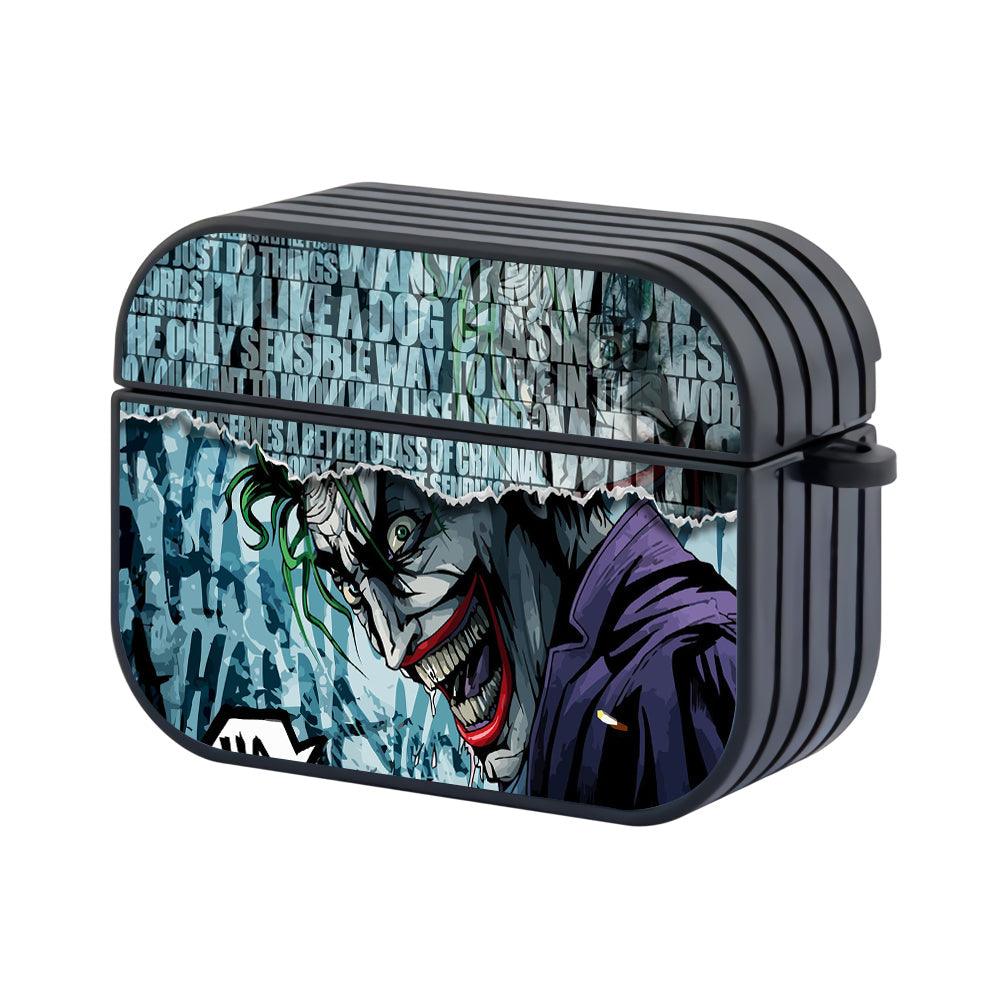Joker Class of Jokes Apple Airpods Pro Case Black