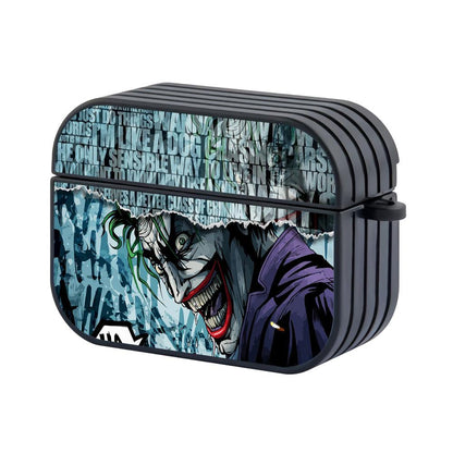 Joker Class of Jokes Apple Airpods Pro Case Black