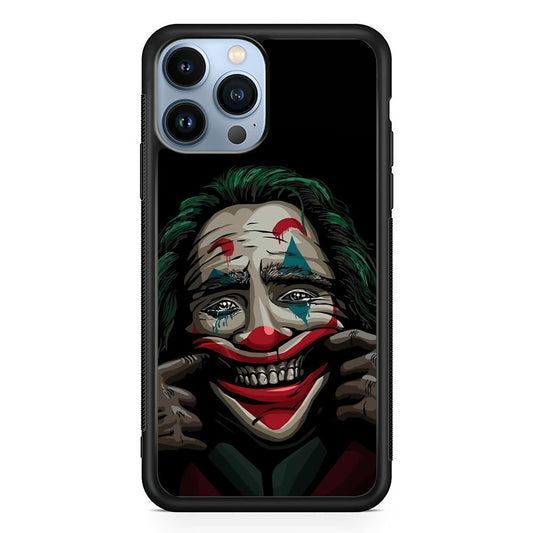 Joker Fake Happy iPhone 15 Pro Case - Carneyforia