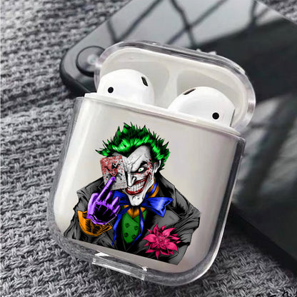 Joker Smile Poker Face Apple Airpods Case