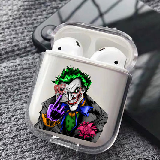 Joker Smile Poker Face Apple Airpods Case