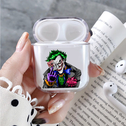 Joker Smile Poker Face Apple Airpods Case