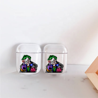 Joker Smile Poker Face Apple Airpods Case