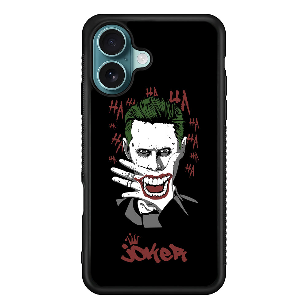 Joker and Hidden Smile iPhone 16 Plus Case