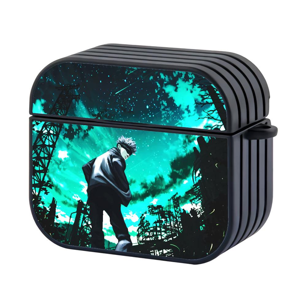 Jujutsu Kaisen Alone Through The Night Apple Airpods 4 Case Black