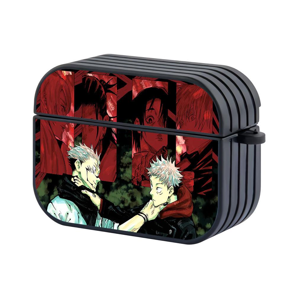 Jujutsu Kaisen Demon Inside Sukuna Apple Airpods Pro Case Black