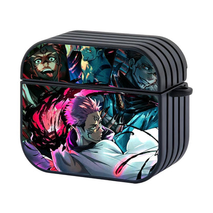 Jujutsu Kaisen Dismantling Technique from Sukuna Apple Airpods 4 Case Black