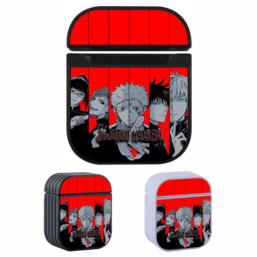 Jujutsu Kaisen Red Spirit Apple Airpods Case