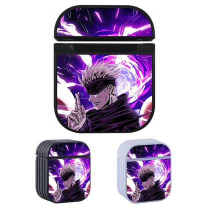 Jujutsu Kaisen Satoru Night Shape Apple Airpods Case