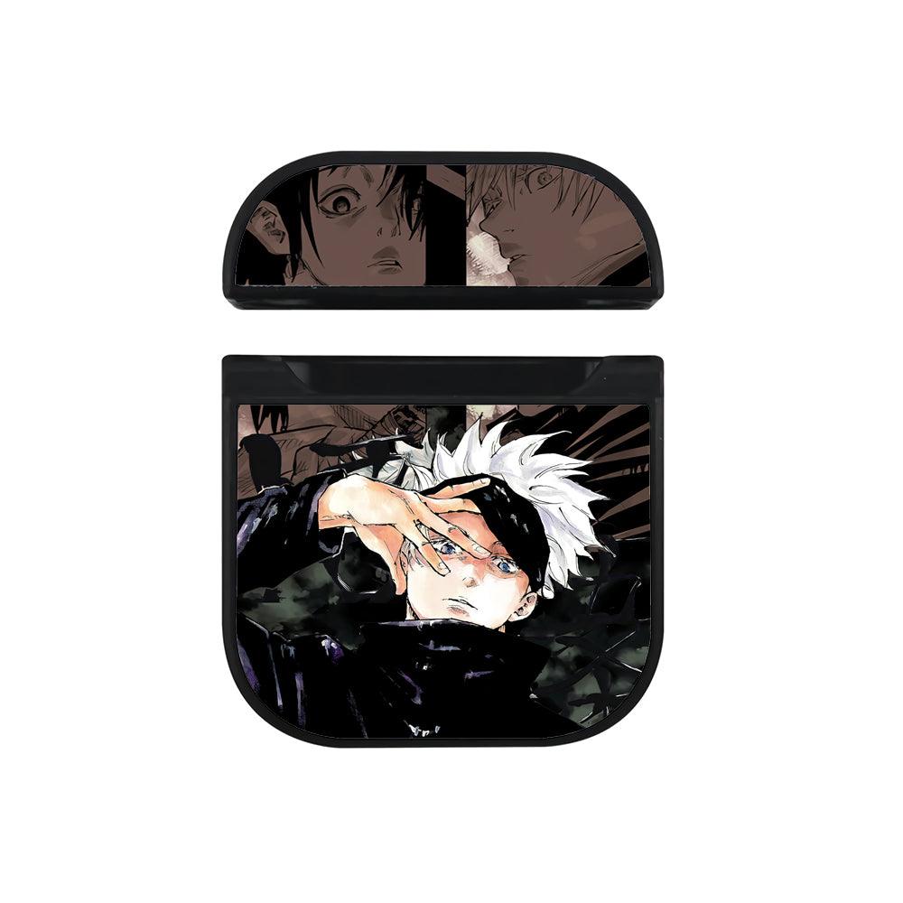 Jujutsu Kaisen Sensei Serious Mode Apple Airpods Case Black
