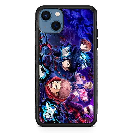 Jujutsu Kaisen Squad on Duty iPhone 15 Case - Carneyforia