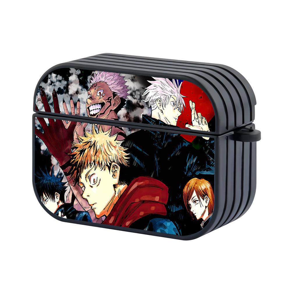 Jujutsu Kaisen The Cursed Fingers Apple Airpods Pro 3 Case Black
