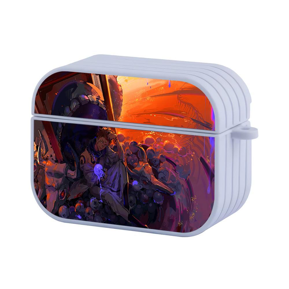 Jujutsu Kaisen Waiting for an Equal Enemy Apple Airpods Pro 3 Case-White-Carneyforia