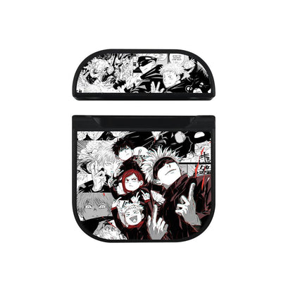 Jujutsu Kaisen Work with Joy Apple Airpods Case Black