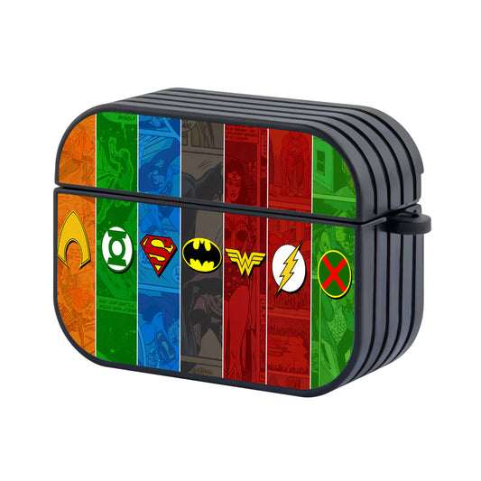 Justice League Logo Superhero Apple AirPods Pro 2 Case