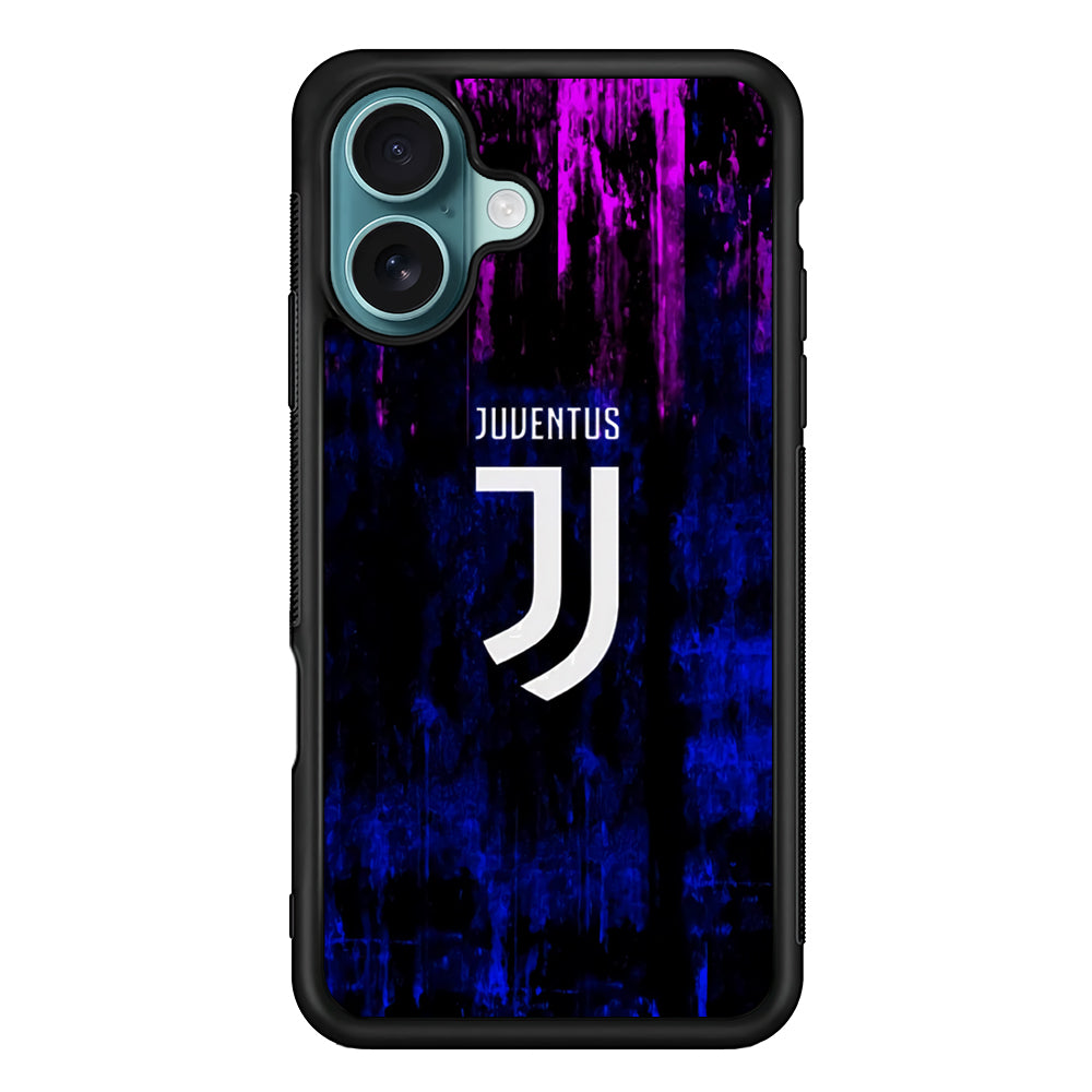 Juventus Art Abstract iPhone 16 Plus Case