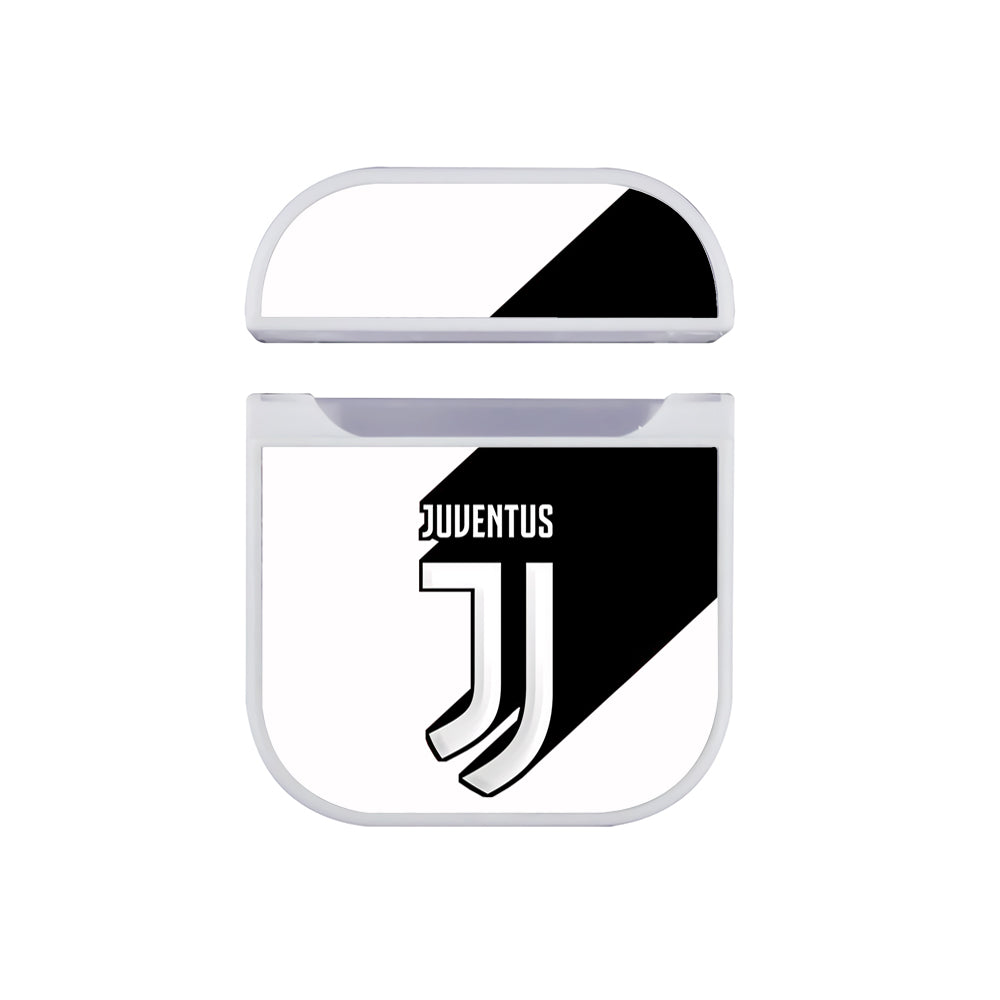 Juventus Logo And Shadow Apple Airpods Case White
