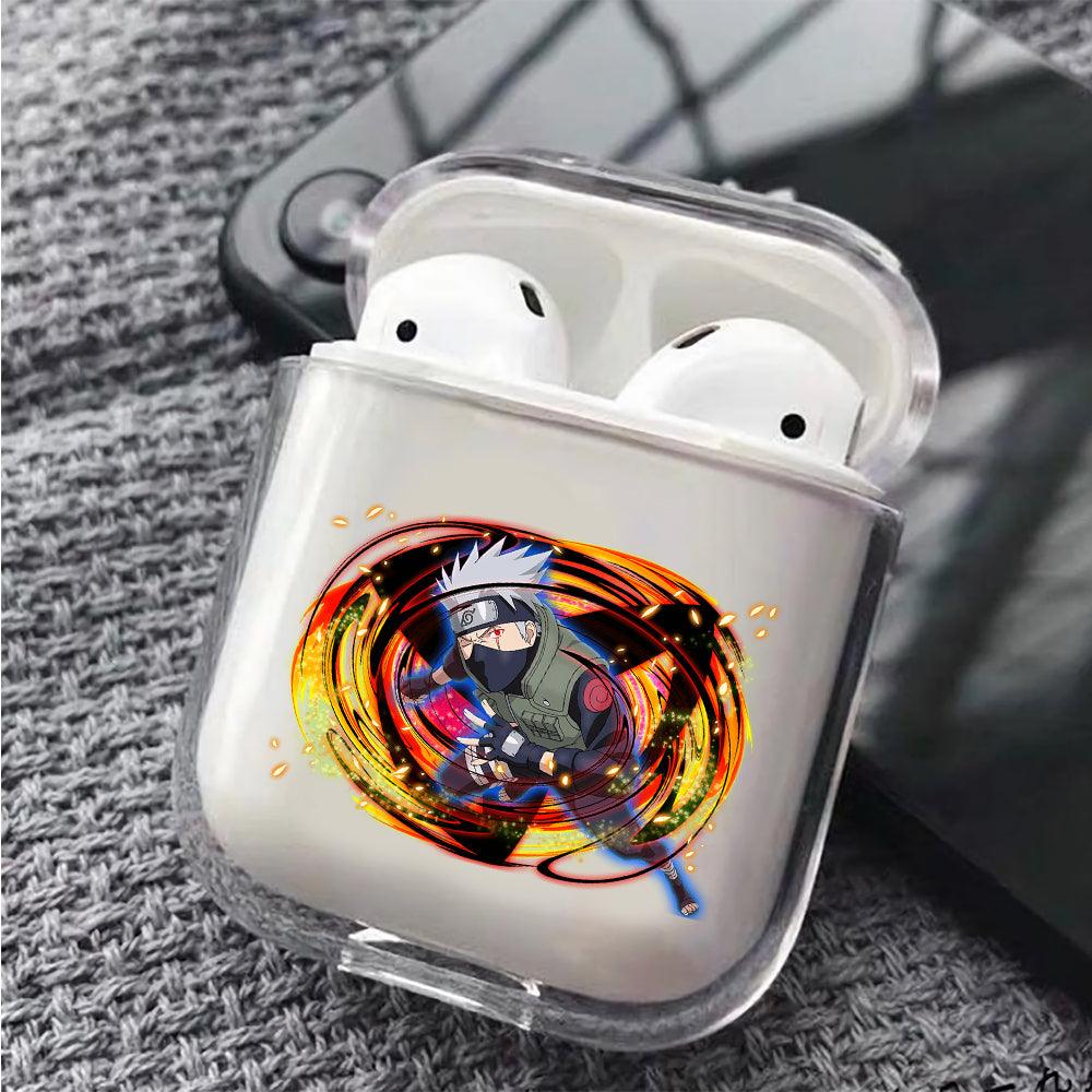 Kakashi's Mangekyou Sharingan Apple Airpods Clear Case