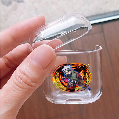 Kakashi's Mangekyou Sharingan Apple Airpods Clear Case