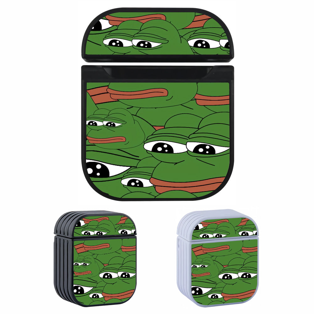 Kermit Frog Face Apple Airpods Case