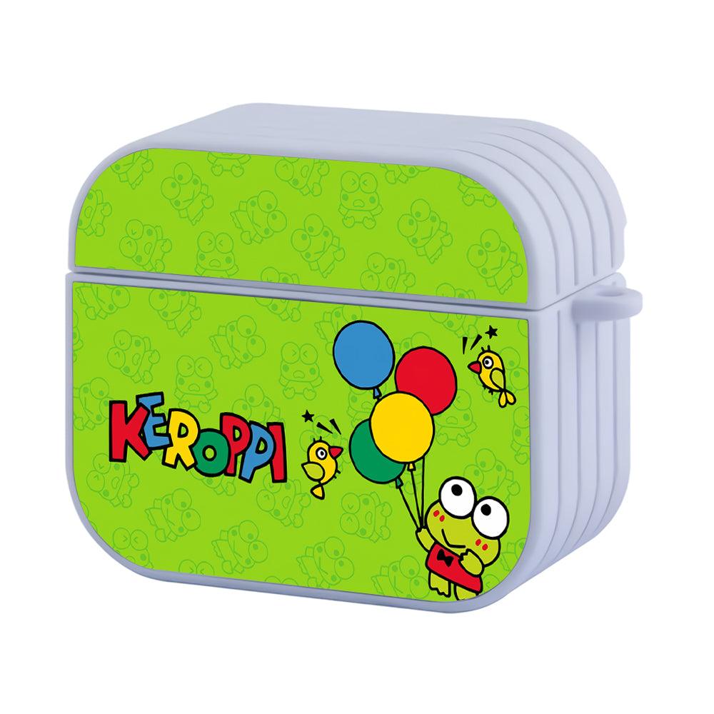 Keroppi Flying Balloons Among The Birds Apple Airpods 4 Case White