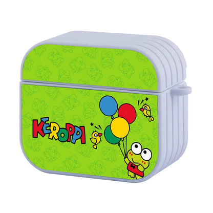 Keroppi Flying Balloons Among The Birds Apple Airpods 4 Case White