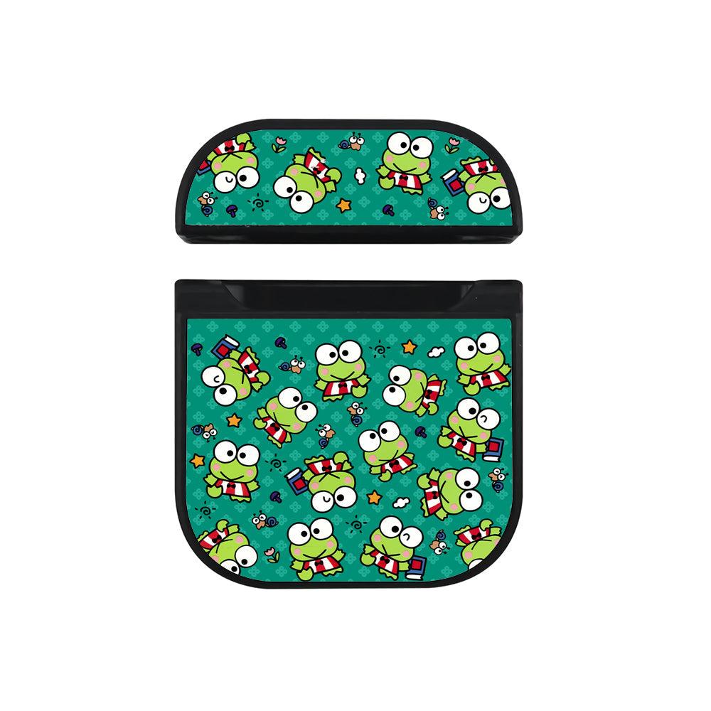 Keroppi Ready to Make Show Apple Airpods Case Black